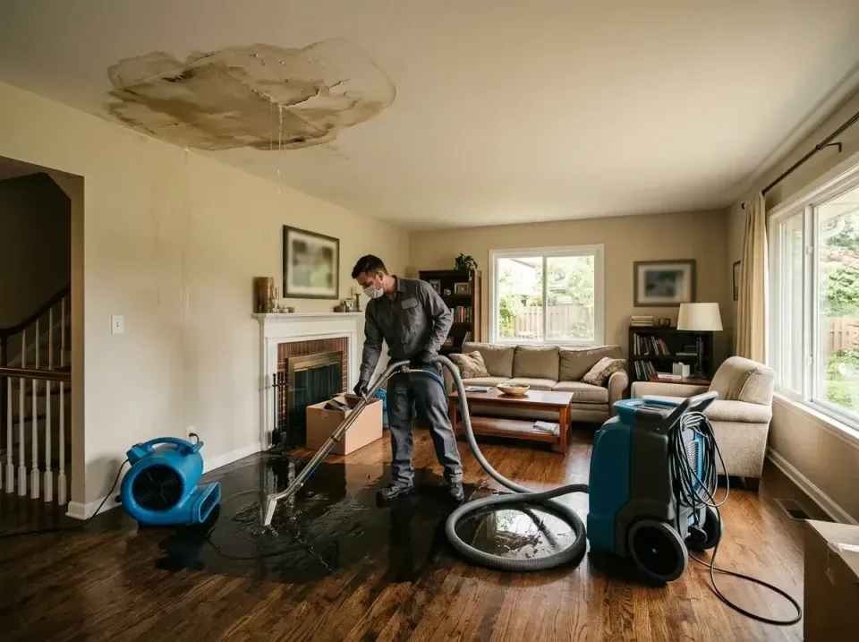 attic-pipe-burst-ceiling-drip-008 — frequently asked questions, Water Damage Restoration & Carpet Care in Brookhaven, PA